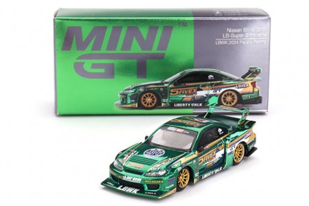 NISSAN LB-Super Silhouette S15 2024 Fausto Racing - MiniGT Escala 1:64 (MGT00858R)