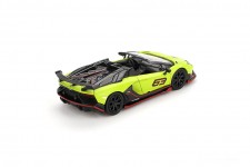 LAMBORGHINI Aventador SVJ 63 Roadster Verde Shock 2023 - MiniGT Escala 1:64 (MGT00887L)