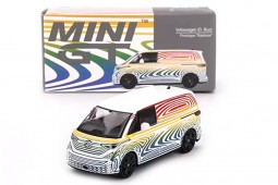 VOLKSWAGEN ID. Buzz Prototype Rainbow 2022 - MiniGT Escala 1:64 (MGT00899L)