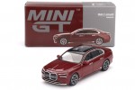 BMW i7 xDrive60 Aventurin Red 2023 - MiniGT Escala 1:64 (MGT00952L)