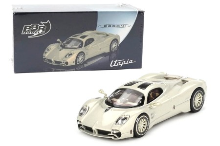 PAGANI Utopia Presentation 2023 Grigio Rinascimento - BBR Scale 1:64 (BBRDIE6430)