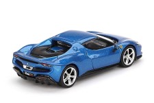 FERRARI 296 GTB 2024 Blue Corsa - BBR Scale 1:64 (BBRFER64004)