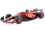 FERRARI SF24 Formula 1 2024 Carlos Sainz - Bburago Escala 1:18 (16815S)