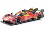 FERRARI 499P Ganador 24h LeMans 2024 Fuoco / Molina / Nielsen - Bburago Escala 1:18 (16303)
