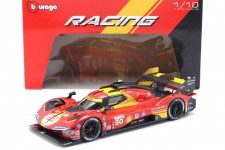 FERRARI 499P Ganador 24h LeMans 2024 Fuoco / Molina / Nielsen - Bburago Escala 1:18 (16303)