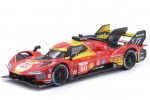 FERRARI 499P Ganador 24h LeMans 2024 Fuoco / Molina / Nielsen - Bburago Escala 1:43 (36322-50)