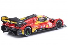 FERRARI 499P Ganador 24h LeMans 2024 Fuoco / Molina / Nielsen - Bburago Escala 1:43 (36322-50)