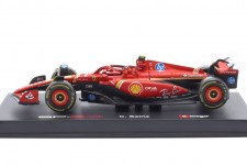 FERRARI SF24 Formula 1 2024 Carlos Sainz - Bburago Escala 1:43 (36843)