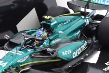 ASTON MARTIN AMR24 Formula 1 2024 Fernando Alonso - Minichamps Escala 1:43 (417240114)