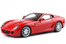 FERRARI 599 GTB Fiorano 2006 Manual Gear Race Red - Con Vitrina - BBR Escala 1:18 (BBR1872A1)