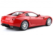 FERRARI 599 GTB Fiorano 2006 Manual Gear Race Red - Con Vitrina - BBR Escala 1:18 (BBR1872A1)