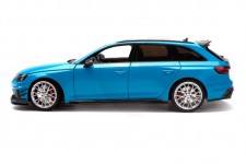 AUDI RS4 B9 DarwinPRO 2020 Blue Metallic - Kilo Works Escala 1:18 (KW48RS4BL)
