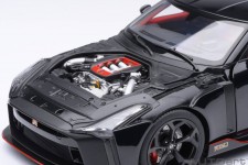 NISSAN GT-R50 By Italdesign 2020 Black / Dull Black - AutoArt Escala 1:18 (77513)