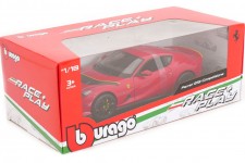 FERRARI 812 Competizione 2021 Red - Bburago Escala 1:18 (16019R)