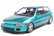 HONDA Civic (EG6) 1991 Green Metallic - Solido Escala 1:18 (S1810405)