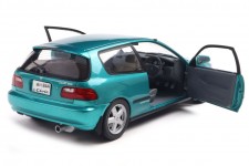 HONDA Civic (EG6) 1991 Green Metallic - Solido Escala 1:18 (S1810405)