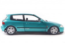 HONDA Civic (EG6) 1991 Green Metallic - Solido Escala 1:18 (S1810405)