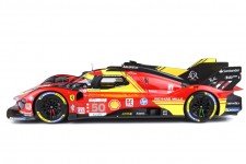 FERRARI 499P Ganador 24h LeMans 2024 Fuoco / Nielsen / Molina - BBR Escala 1:18 (P18252A-V)
