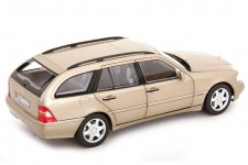 MERCEDES-Benz C T-Model (S202) 1987 Smoke Silver - Norev Escala 1:18 (183388)