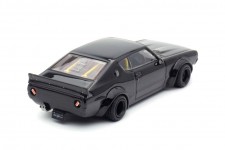 NISSAN Skyline 2000 GT-R (KPGC110) Kenmeri - Inno64 Escala 1:64 (IN64-KPGC110LB-BLA)