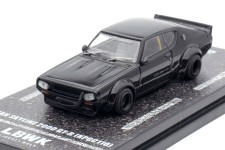 NISSAN Skyline 2000 GT-R (KPGC110) Kenmeri - Inno64 Scale 1:64 (IN64-KPGC110LB-BLA)