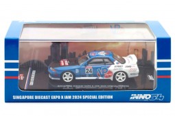 NISSAN Skyline GTR R32 Singapore Diecast Expo 2024 - Inno64 Scale 1:64 (IN64-R32-SGDE24)