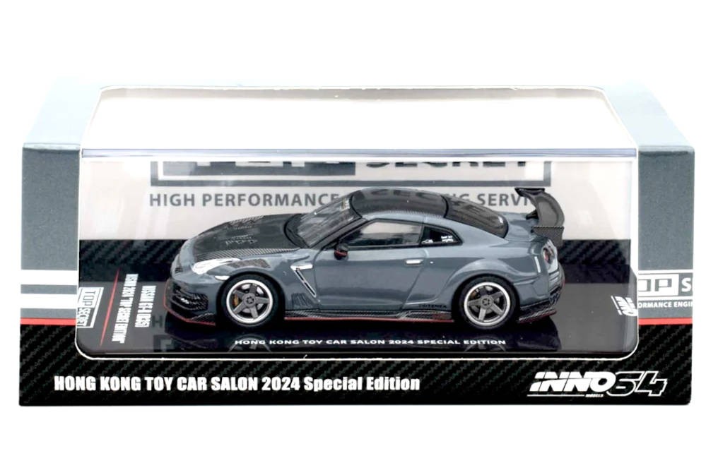 thumbnail image 2 of Inno64 1/64 Diecast Nissan GT-R R35 Nismo 2024 Top Secret - Hong Kong Toy Car Salon SP 2 of 2