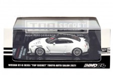 NISSAN Skyline GT-R (R35) Top Secret Tokyo Auto Salon 2021 - Inno64 Escala 1:64 (IN64-R35TS-TAS2021)