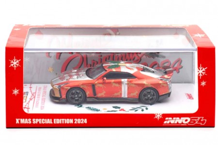 NISSAN GT-R50 XMAS 2024 Edition - Inno64 Escala 1:64 (IN64-R50-XMAS24)