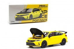 HONDA Civic Type-R (FL5) 2020 Yellow - POP Race Scale 1:64 (PR640062)
