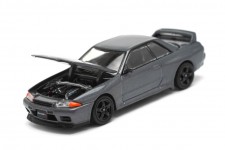 NISSAN Skyline GT-R R32 Gun metal - POP Race Scale 1:64 (PR640101)