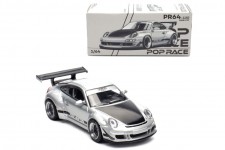 PORSCHE RWB 997 Silver - POP Race Escala 1:64 (PR640130)