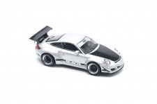 PORSCHE RWB 997 Silver - POP Race Scale 1:64 (PR640130)