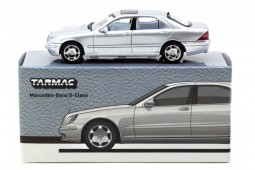 MERCEDES-Benz S-Class Brilliant Silver Metallic - Tarmac Works Scale 1:64 (T64G-072-SL)