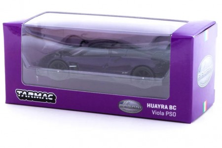 PAGANI Huayra BC Viola - Tarmac Works Escala 1:64 (T64G-TL014-PU)