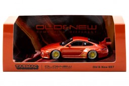 PORSCHE Old & New Red Metallic - Tarmac Works Scale 1:64 (T64R-TL053-REM)