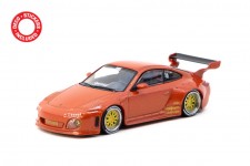 PORSCHE Old & New Red Metallic - Tarmac Works Scale 1:64 (T64R-TL053-REM)