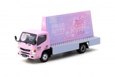 MITSUBISHI Fuso Canter Hello Kitty Billboard - Tarmac Works Escala 1:64 (T64T-TL002-HK)