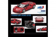 FERRARI 296 GTB F1-75 2025 Red - BBR Scale 1:64 (BBRFER64006)