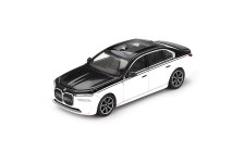 BMW i7 xDrive60 2024 Alpine White - MiniGT Escala 1:64 (MGT00959)
