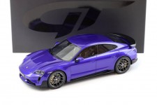 PORSCHE Taycan Turbo 2023 Purple - GT Spirit Scale 1:18 (GT520)