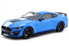 Ford MUSTANG SHELBY GT500 Coupe 2023 Blue - AutoArt Escala 1:18 (73094)