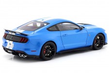 Ford MUSTANG SHELBY GT500 Coupe 2023 Blue - AutoArt Scale 1:18 (73094)