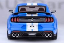 Ford MUSTANG SHELBY GT500 Coupe 2023 Blue - AutoArt Escala 1:18 (73094)