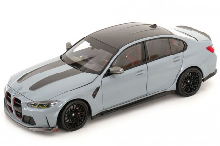 BMW M3 CS 2023 Grey Metallic - Minichamps Scale 1:18 (110023501) 