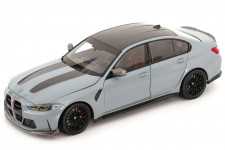 BMW M3 CS 2023 Grey Metallic - Minichamps Escala 1:18 (110023501) 