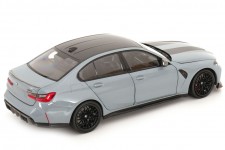 BMW M3 CS 2023 Grey Metallic - Minichamps Escala 1:18 (110023501) 