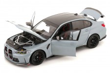BMW M3 CS 2023 Grey Metallic - Minichamps Scale 1:18 (110023501) 