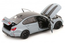 BMW M3 CS 2023 Grey Metallic - Minichamps Scale 1:18 (110023501) 
