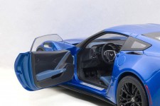 Chevrolet CORVETTE C7 Z06 2014 Laguna Blue - Autoart Scale 1:18 (71265)